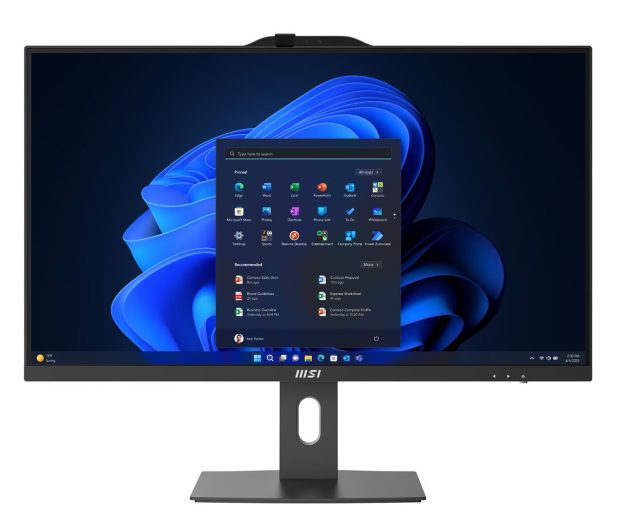MSI PRO AP272P 14M i5-14400/32GB/512/Win11PX Czarny - 1455100 - zdjęcie 2